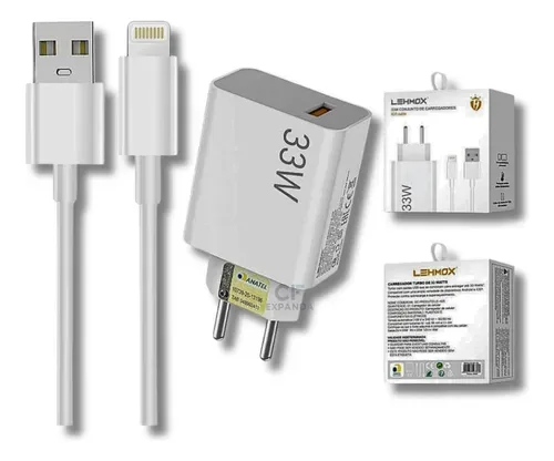 CARREGADOR LEHMOX 33W